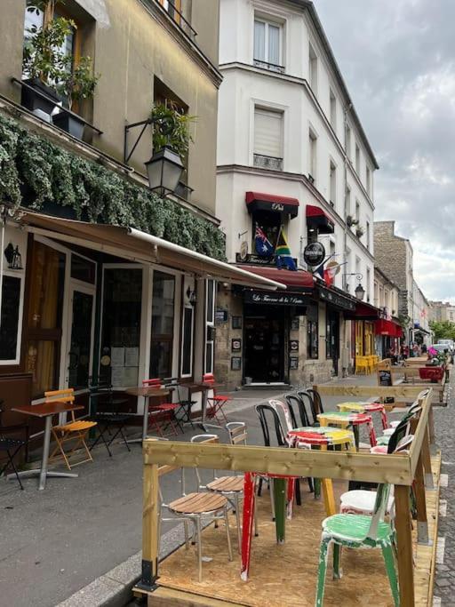 Luxe Studio Chic Aux Buttes-Aux-Cailles A 5Min Du Metro, Parking Prive Disponible Paris Eksteriør billede